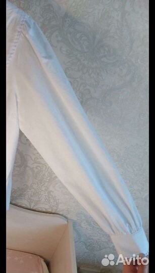 Блузка белая для девочек 152