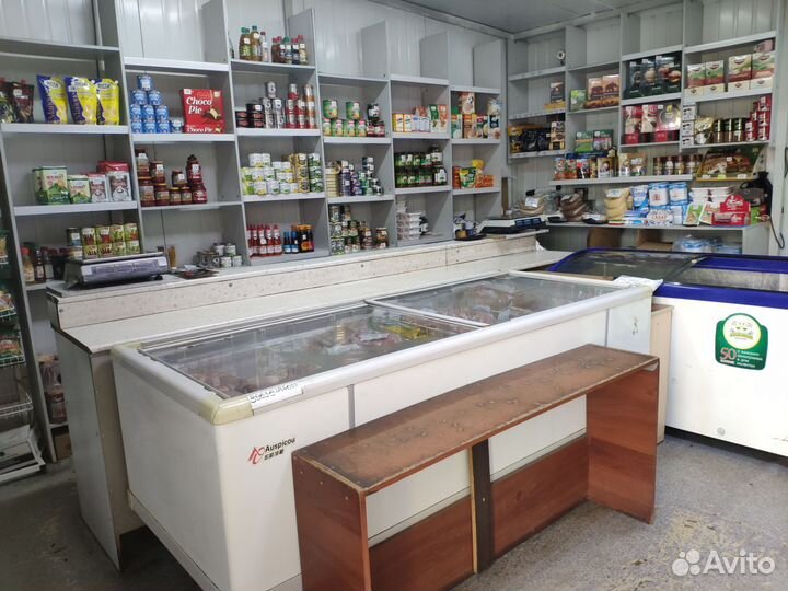 Торговый павильон с рефрижератором