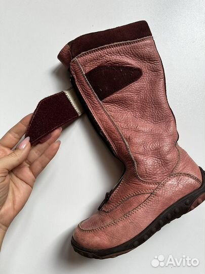 Сапоги детские кожа 30