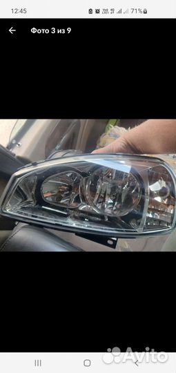 Фары калина