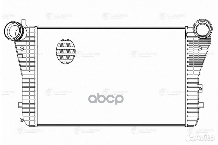 Онв (радиатор интеркулера) для а/м VW Tiguan