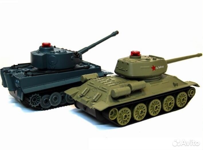 Радиоуправляемый грузовик-трейлер + танк Zhoule To