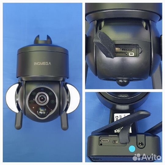 IP камера 4G видеонаблюдение на солнечной батарее