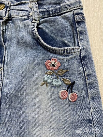 Юбка джинсовая