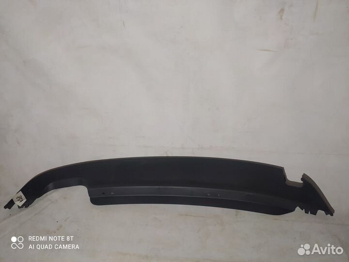 Спойлер заднего бампера VW golf VI (2009)