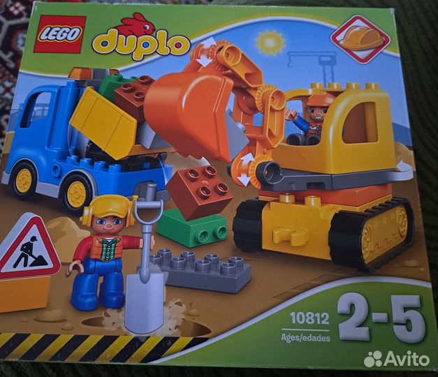 Набор Лего Дупло стройка новый