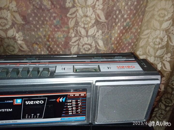 Магнитофон crown