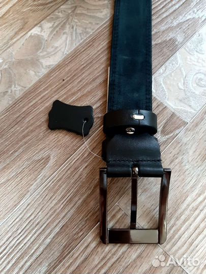 Новый ремень натур. кожа. В подарочной коробке