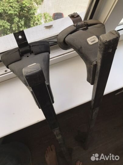 Багажник на рейлинги toyota alphard