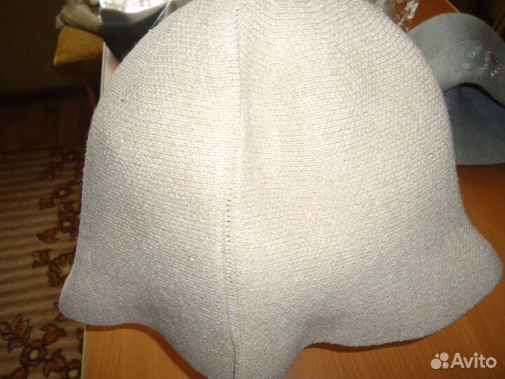Шапка/шляпка нов,жен,56/58р,нелл,50шерсть,россия