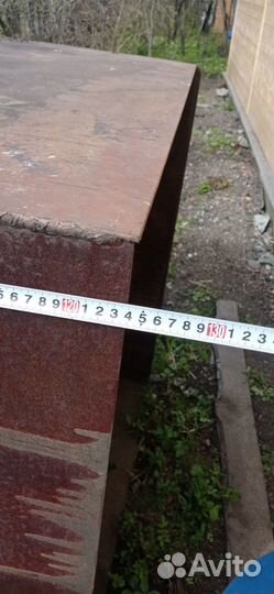 Бак для воды железный 1.9 m3