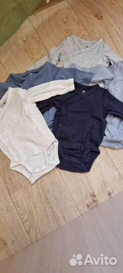 Боди и штанишки hm новые 62