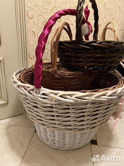 Плетеные подарочные корзины