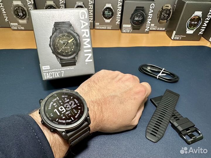 Часы Garmin Tactix 7 Amoled карты России NEW