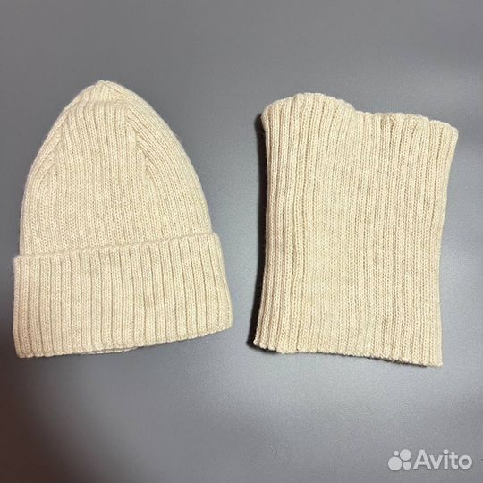 Шапка с косынкой новая