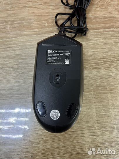 Мышь проводная dexp CM-1202