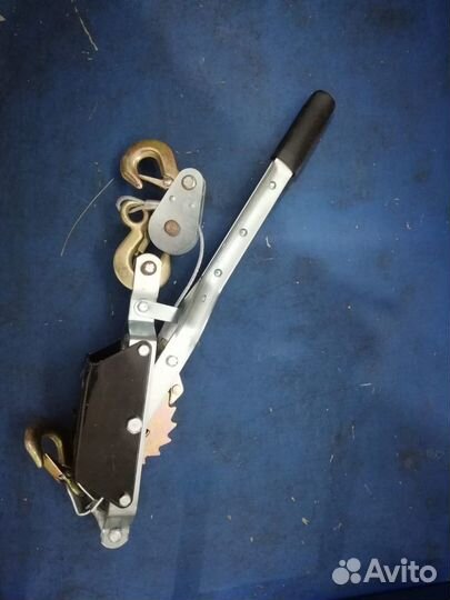 Лебедка рычажная гаражная 1т-1,8м с тросом