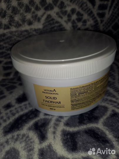 Плотная сахарная паста для шугаринга