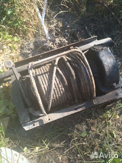 Лебёдка с карданом и тросом на ЗИЛ-131