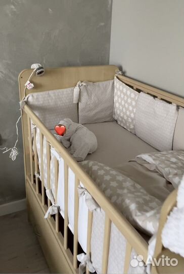 Бортики в кроватку