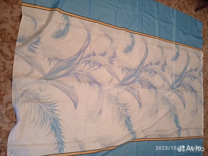 Зеркало и шторка в ванную б/у