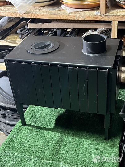 Печка буржуйка на дровах