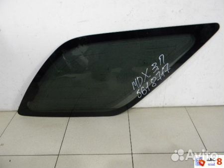 Стекло заднее боковое правое