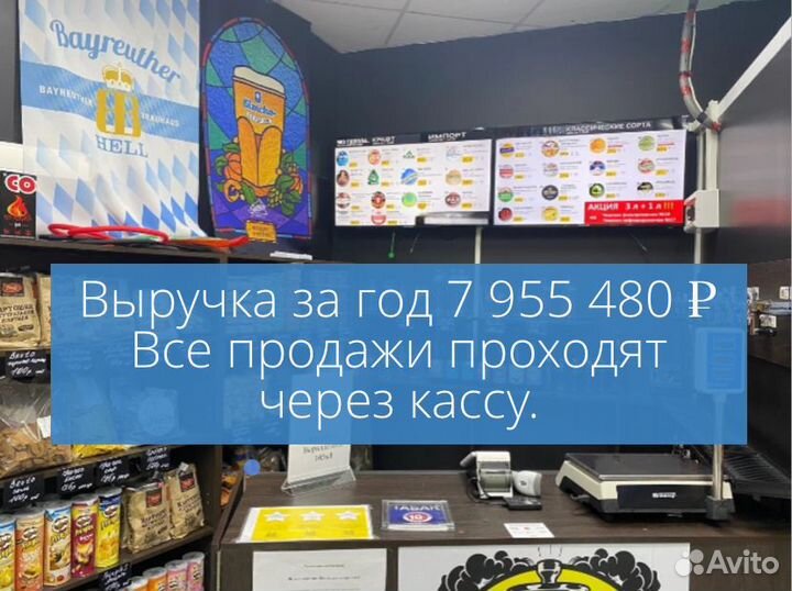 Табачный магазин/ табак 7 955 480 /год