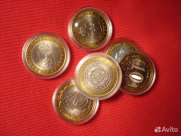 Монеты чяп Чечня янао ямал ямало-ненецкий пермский