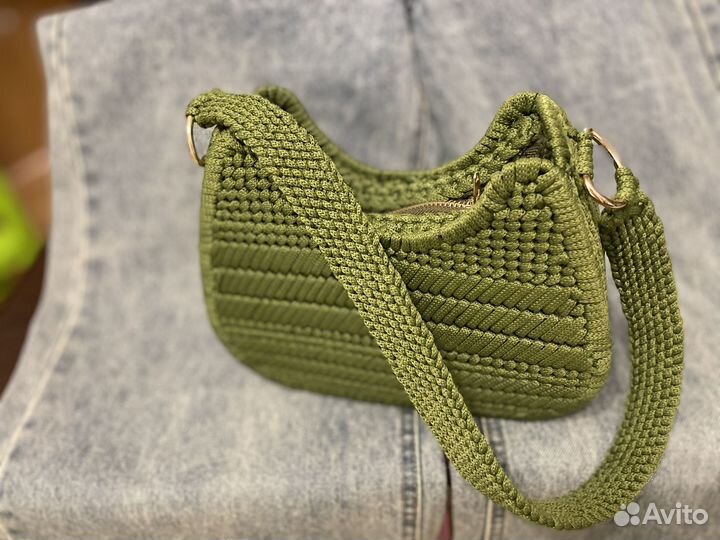 Сумка на канве