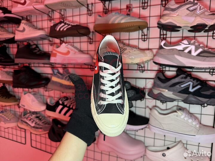 Converse x Comme des Garcons Play Chuck 70 Low black