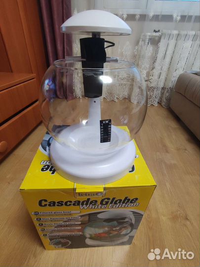 Аквариум круглый Cascade Globe 6,8л с аксессуарами