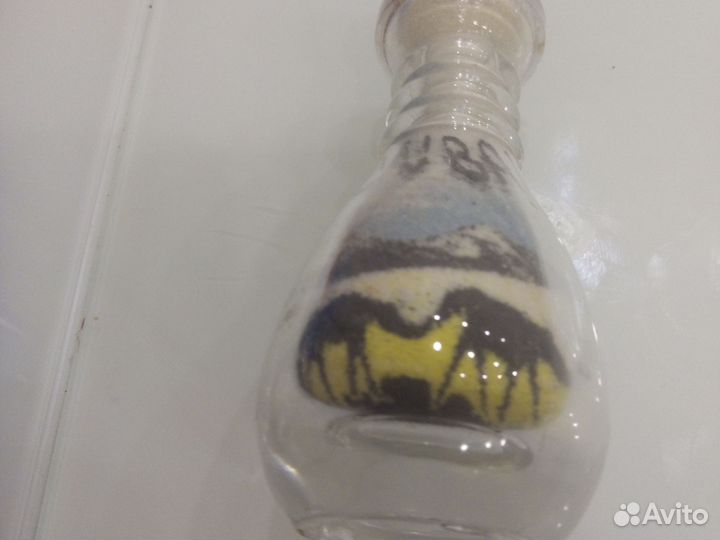 Сувенир песок Дубай в бутылке