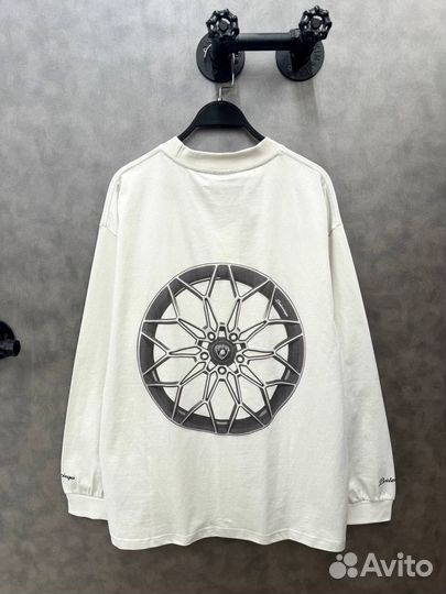 Лонгслив свитшот Balenciaga lamborghini оверсайз