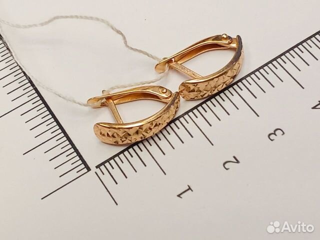 Серьги Золото