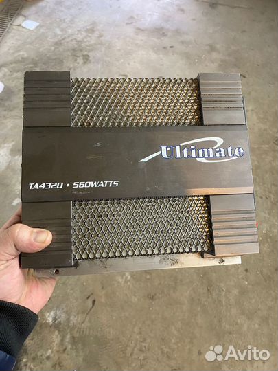 Усилитель 4х канальный 500 ват Ultimate