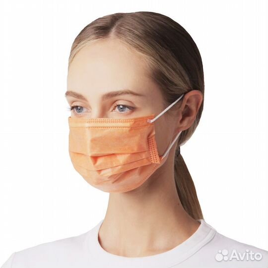 Маска медицинская цветная