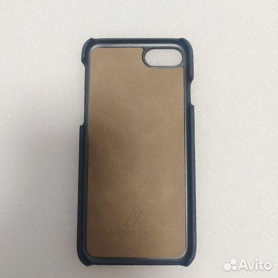 Чехол-накладка Moodz Nubuck для iPhone 7, замша, т