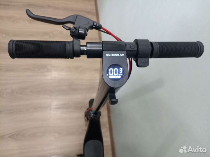 Электросамокат midway Andy, до 120 кг, черный