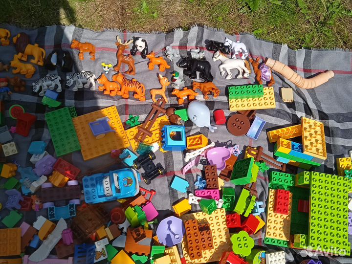 Lego россыпью. Лего дупло