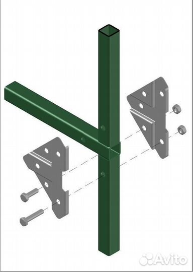 Опора для растений 2000х500 мм. Комплект №1