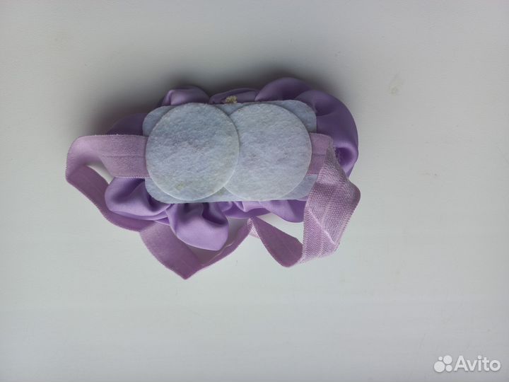 Повязки на голову для девочки бантик цветы