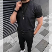 Стильный летний мужской костюм двойка