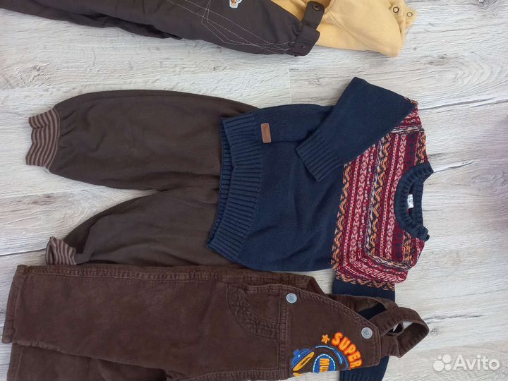 Вещи пакетом на мальчика 80 р