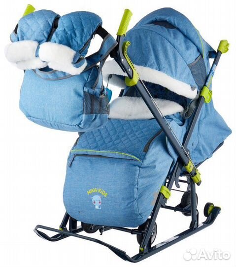 Санки коляска Ника 7-3