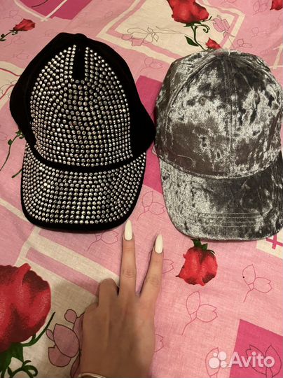 Кепка в стразах Marmalato