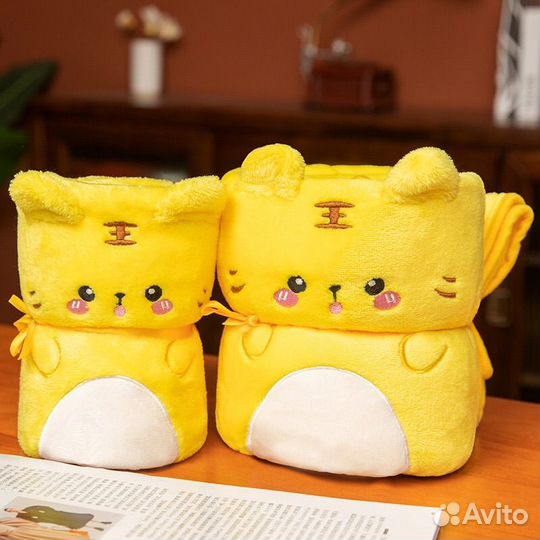 Плед детский плюшевый