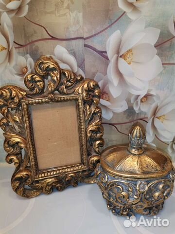 Рамка для фото и Шкатулка Барокко