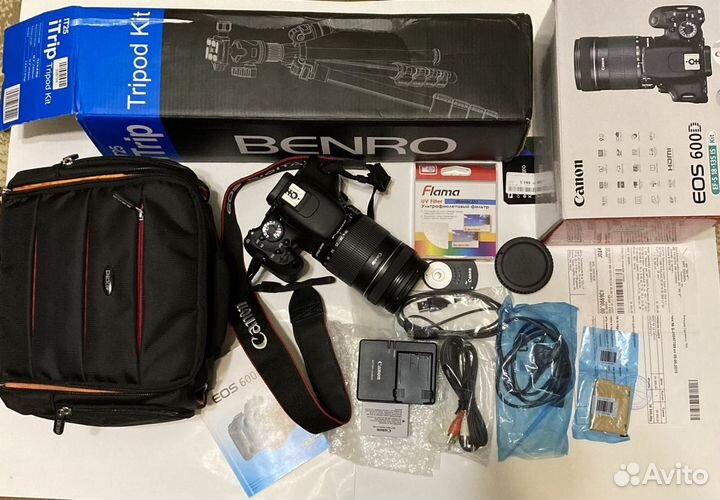 Новый Canon EOS 600D Kit18-135mm и все к нему со ш