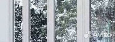 Остекление окон и балконов пвх